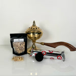 Large Frankincense Brass Burner + Bonus Burner Kit