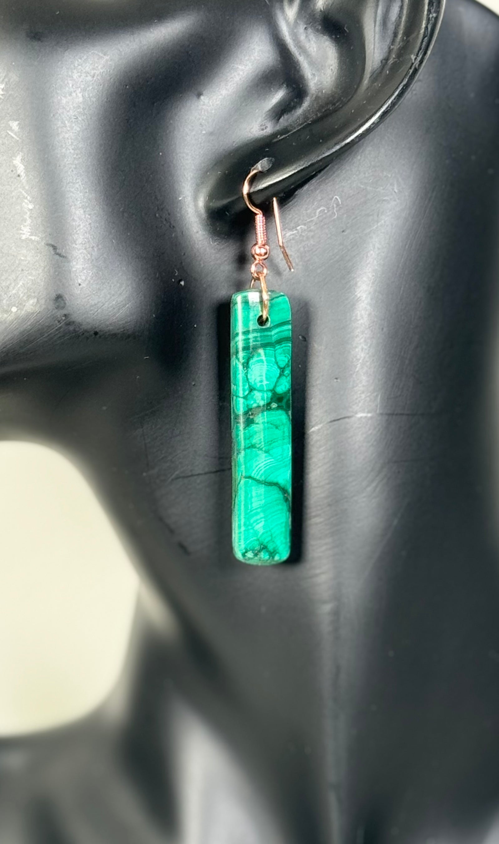 Malachite Earrings