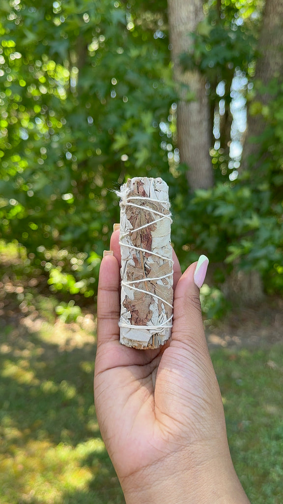 White Sage, Lemongrass and Citronella Smudge Stick