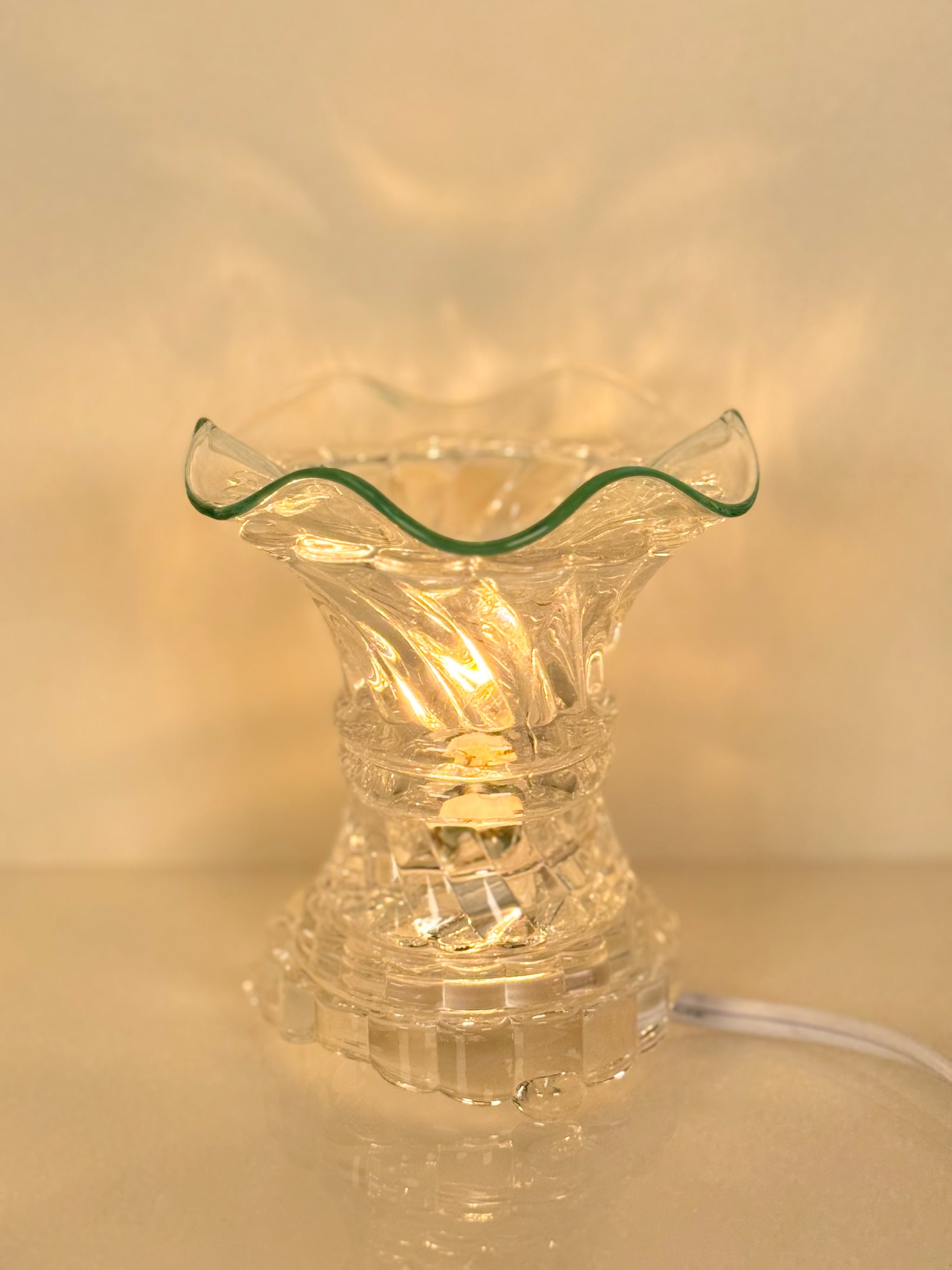 Clear Glass Fragrance Lamp