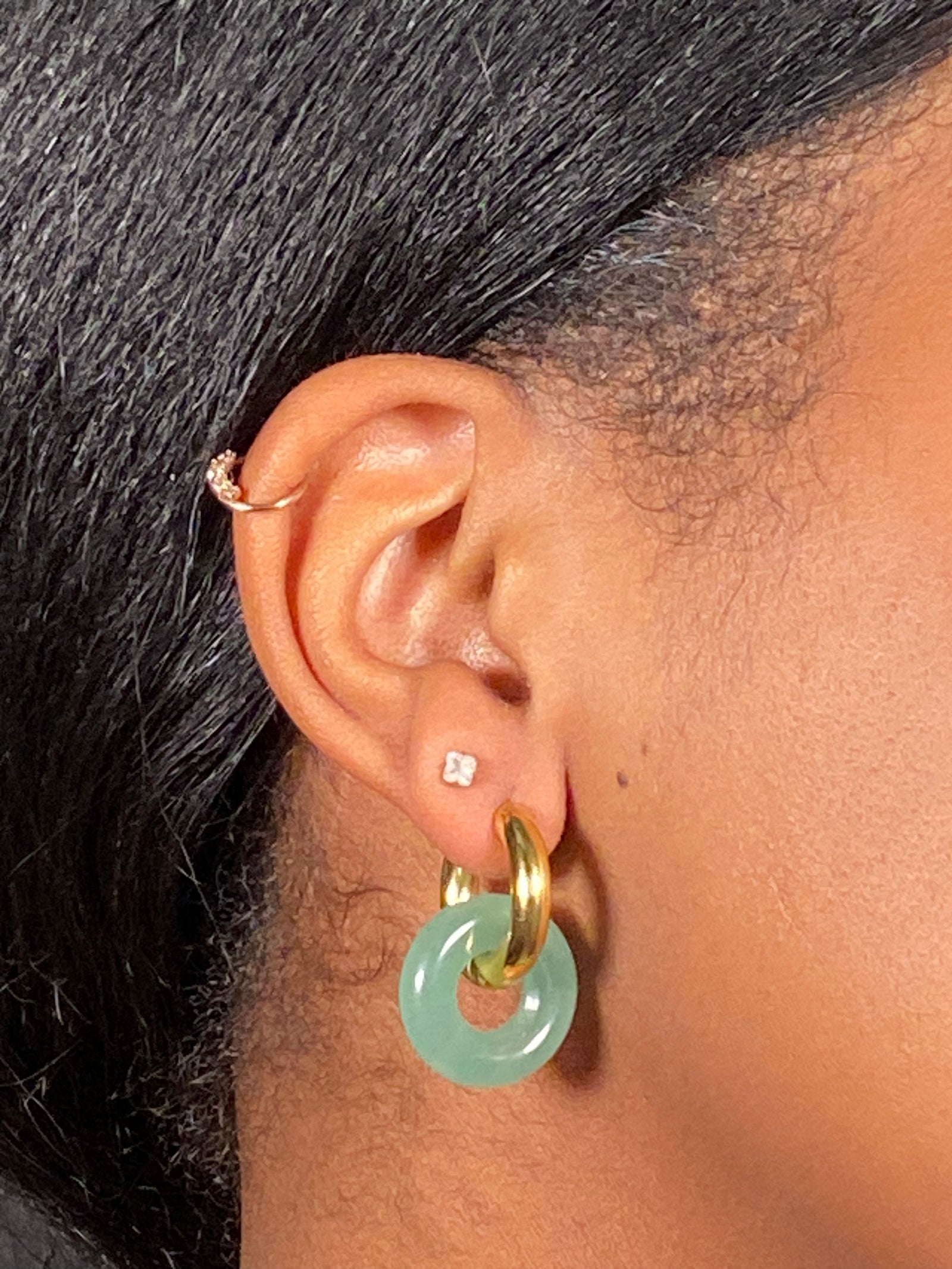 Green Aventurine Earrings
