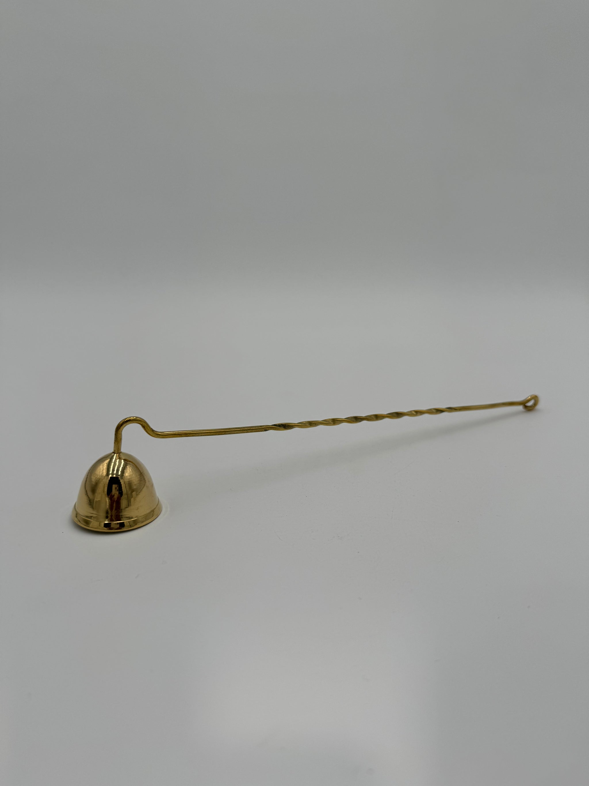 Solid Brass Candle Snuffer (10" Length)