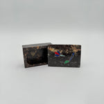 Lotus Inlaid Soapstone Box Set