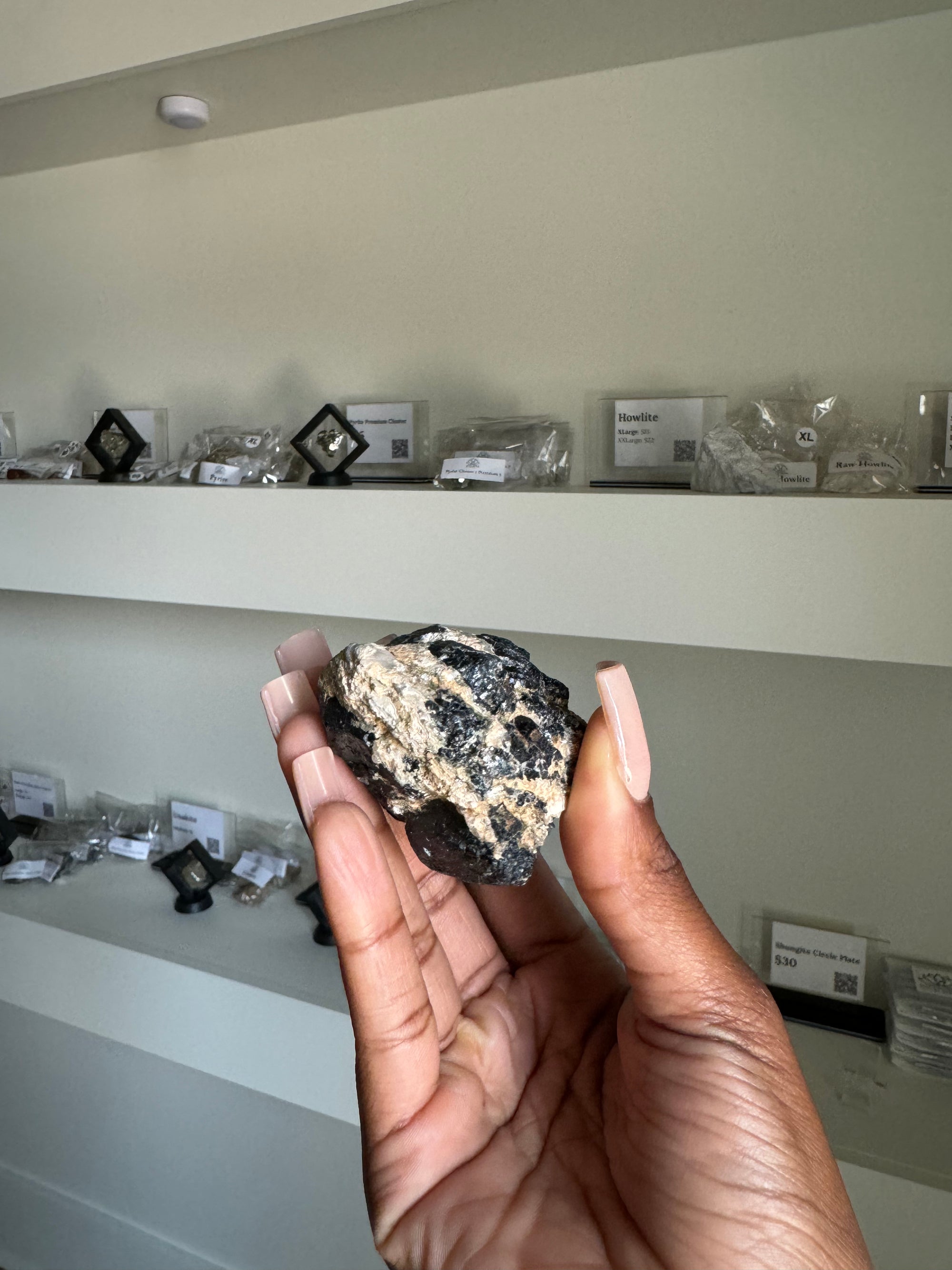 Black Tourmaline, Mica, & Quartz