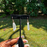 Selenite Wing Earrings