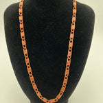 20-Inch Copper Scroll Link Chain (medium)