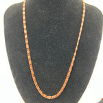 20-Inch Copper Scroll Link Chain (small link)