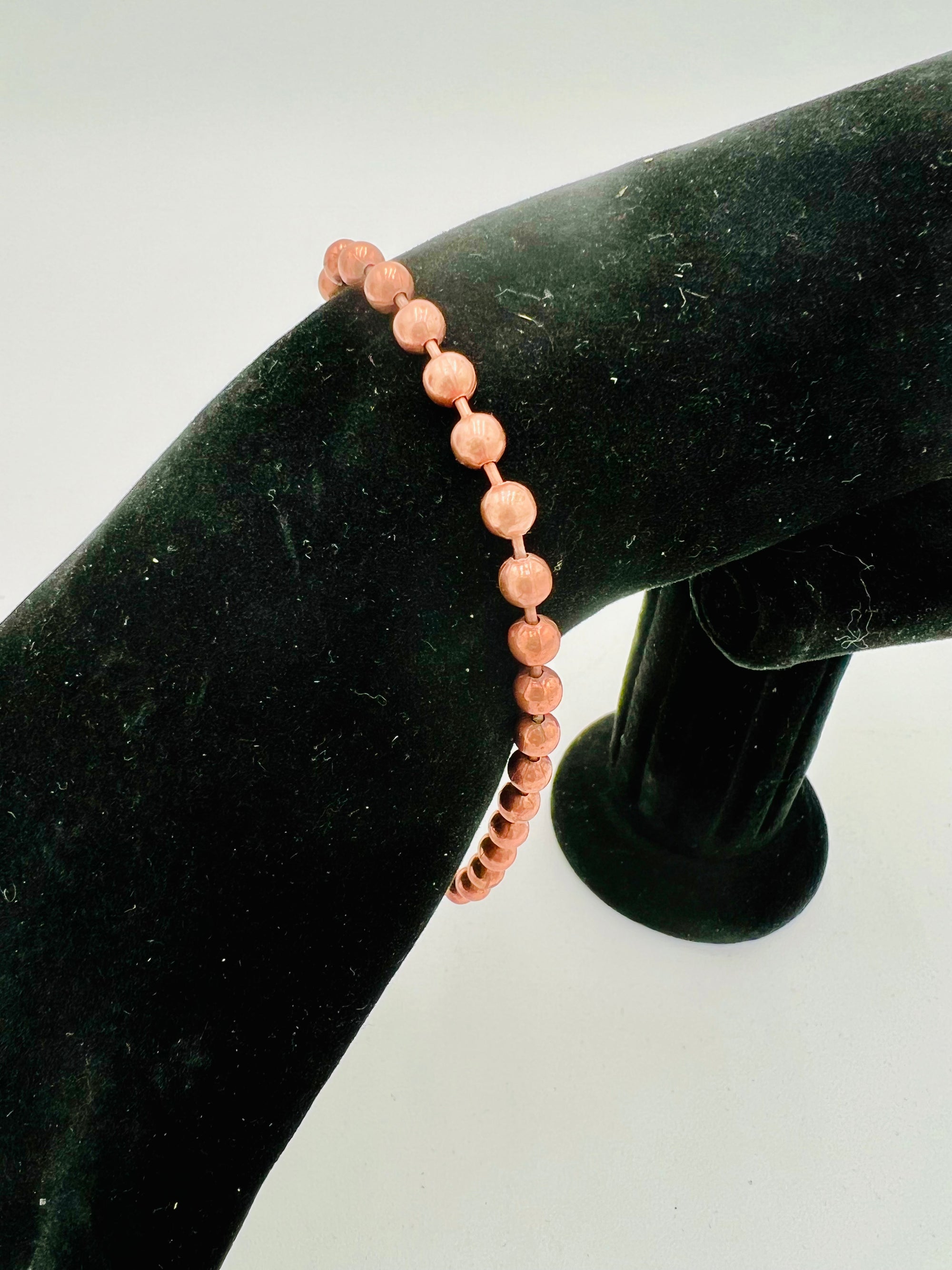 Copper Beaded Bracelet