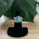 Turquoise Copper Ring